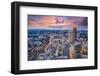 Atlanta, Georgia Downtown Aerial View.-SeanPavonePhoto-Framed Photographic Print