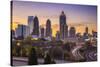 Atlanta, Georgia Downtown Skyline at Sunrise.-SeanPavonePhoto-Stretched Canvas