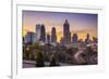 Atlanta, Georgia Downtown Skyline at Sunrise.-SeanPavonePhoto-Framed Photographic Print