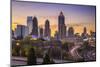 Atlanta, Georgia Downtown Skyline at Sunrise.-SeanPavonePhoto-Mounted Photographic Print