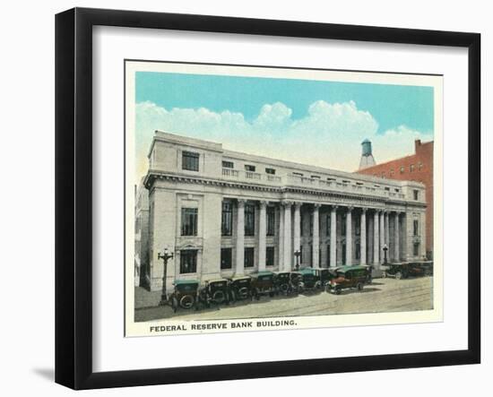Atlanta, Georgia - Federal Reserve Bank Building Exterior-Lantern Press-Framed Art Print