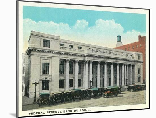 Atlanta, Georgia - Federal Reserve Bank Building Exterior-Lantern Press-Mounted Art Print