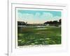 Atlanta, Georgia - School of Technology Grant Field-Lantern Press-Framed Art Print