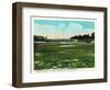 Atlanta, Georgia - School of Technology Grant Field-Lantern Press-Framed Art Print