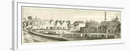 Atlanta, Georgia, September 1864-null-Framed Premium Giclee Print