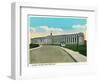 Atlanta, Georgia - US Penitentiary Exterior-Lantern Press-Framed Art Print