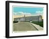 Atlanta, Georgia - US Penitentiary Exterior-Lantern Press-Framed Art Print