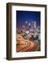 Atlanta, Georgia, USA Highway and Skyline.-SeanPavonePhoto-Framed Photographic Print