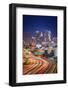 Atlanta, Georgia, USA Highway and Skyline.-SeanPavonePhoto-Framed Photographic Print