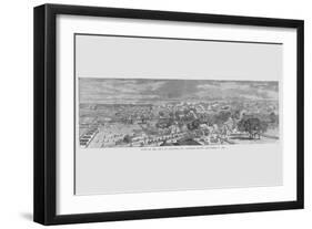 Atlanta in 1864 Looking South-Frank Leslie-Framed Art Print