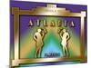 Atlanta Prohibition-Art Deco Designs-Mounted Giclee Print