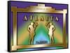Atlanta Prohibition-Art Deco Designs-Framed Stretched Canvas