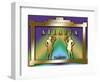 Atlanta Prohibition-Art Deco Designs-Framed Giclee Print