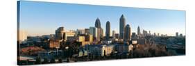 Atlanta Skyline-null-Stretched Canvas