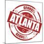 Atlanta Stamp-tang90246-Mounted Art Print