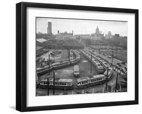 Atlanta Transportation at Standstill after Strike-null-Framed Photographic Print