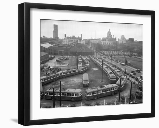 Atlanta Transportation at Standstill after Strike-null-Framed Photographic Print