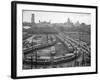 Atlanta Transportation at Standstill after Strike-null-Framed Photographic Print