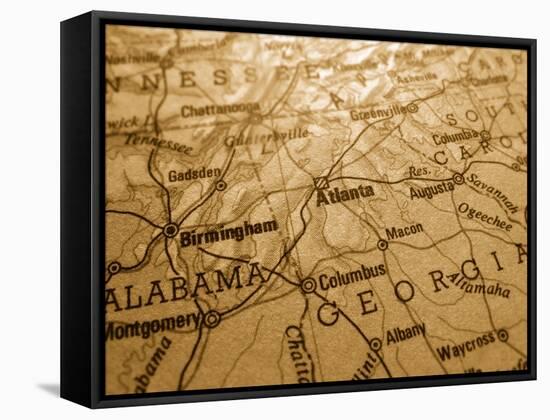 Atlanta-sean gladwell-Framed Stretched Canvas