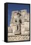 Atlantes Figure, Palace of Masks, Kabah Archaelological Site, Yucatan, Mexico, North America-Richard Maschmeyer-Framed Stretched Canvas