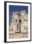 Atlantes Figure, Palace of Masks, Kabah Archaelological Site, Yucatan, Mexico, North America-Richard Maschmeyer-Framed Photographic Print