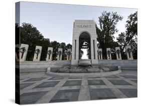 Atlantic Arch at the World War II Memorial, Washington, D.C., USA-Stocktrek Images-Stretched Canvas