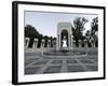 Atlantic Arch at the World War II Memorial, Washington, D.C., USA-Stocktrek Images-Framed Photographic Print