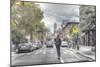 Atlantic Ave Skateboard-Robert Goldwitz-Mounted Giclee Print