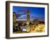 Atlantic Avenue Greenway and Customs House, Boston, Massachusetts, USA-Walter Bibikow-Framed Photographic Print