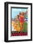 Atlantic City, America's All Year Resort-Edward M^ Eggleston-Framed Art Print