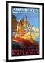 Atlantic City Americas's Resor-null-Framed Premium Giclee Print