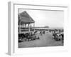 Atlantic City: Beach, c1900-null-Framed Giclee Print