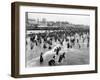 Atlantic City: Beach-null-Framed Giclee Print