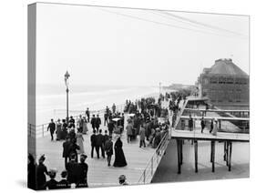 Atlantic City: Boardwalk-null-Stretched Canvas