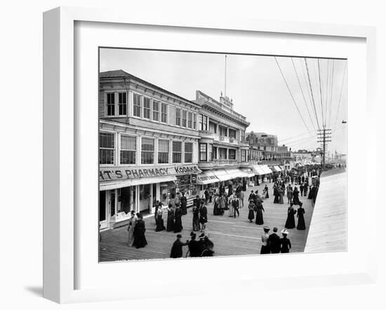 Atlantic City: Boardwalk-null-Framed Giclee Print