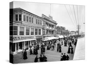 Atlantic City: Boardwalk-null-Stretched Canvas