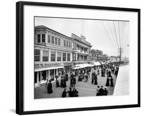 Atlantic City: Boardwalk-null-Framed Giclee Print