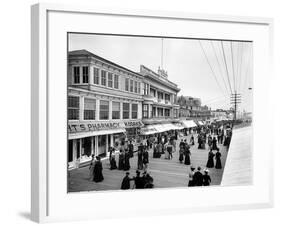 Atlantic City: Boardwalk-null-Framed Giclee Print