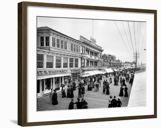 Atlantic City: Boardwalk-null-Framed Giclee Print