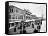 Atlantic City: Boardwalk-null-Framed Stretched Canvas