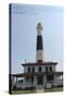 Atlantic City, New Jersey - Absecon Lighthouse Front View-Lantern Press-Stretched Canvas