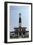 Atlantic City, New Jersey - Absecon Lighthouse Front View-Lantern Press-Framed Art Print