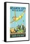 Atlantic City Pageant Poster-null-Framed Stretched Canvas