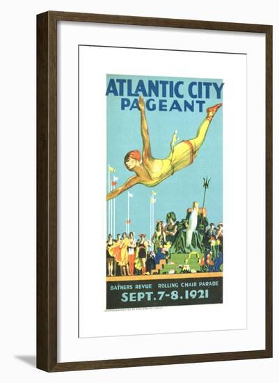 Atlantic City Pageant Poster-null-Framed Giclee Print