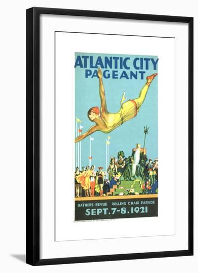 Atlantic City Pageant Poster-null-Framed Giclee Print