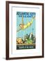 Atlantic City Pageant Poster-null-Framed Giclee Print