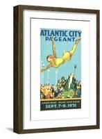 Atlantic City Pageant Poster-null-Framed Giclee Print