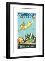 Atlantic City Pageant Poster-null-Framed Giclee Print