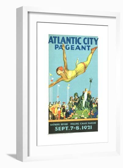 Atlantic City Pageant Poster-null-Framed Giclee Print