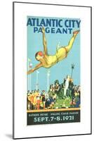 Atlantic City Pageant Poster-null-Mounted Giclee Print